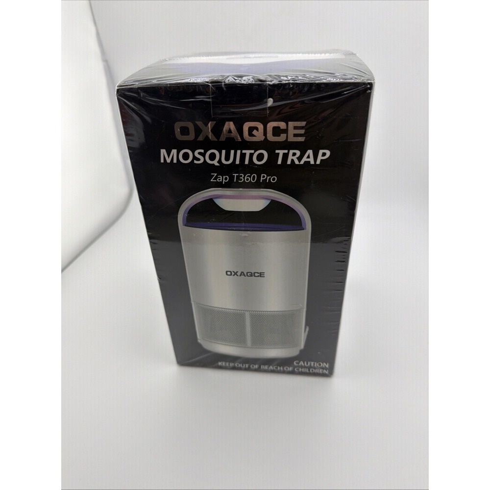 OXAQCE Indoor Fly Trap - Fruit Fly &amp; Mosquito Zapper, White, DC5V1A Indoor